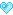 blue bubble heart